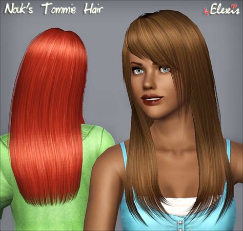 My Sims 3 Blog Nouks Tommie Hair Converted For Female Sims Teen To