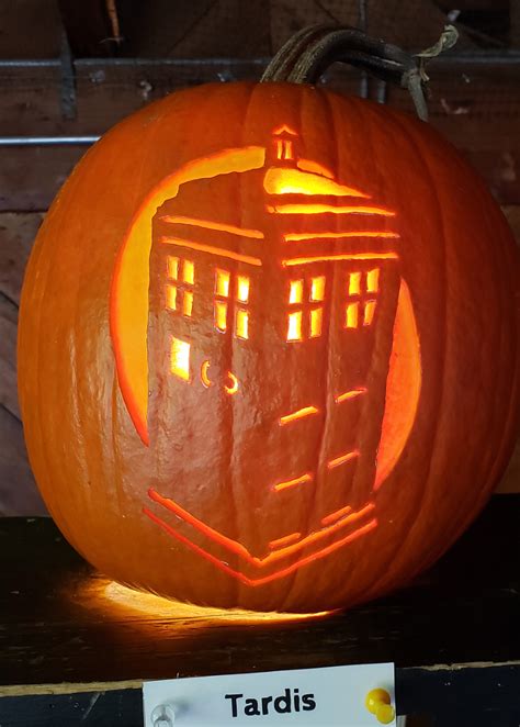 Doctor Who Pumpkin Stencils