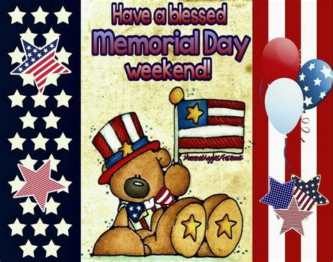 Memorial day (previously, but now seldom, called decoration day) is a federal holiday in the united states for honoring and mourning the military personnel who have died in the performance of their. Have A Blessed Memorial Day Weekend Pictures, Photos, and ...