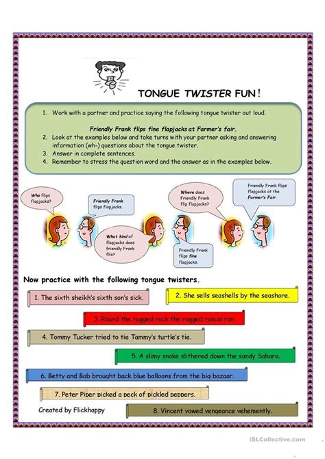 Worksheet Tongue Twister Images I Love That My Kiddos Are Getting