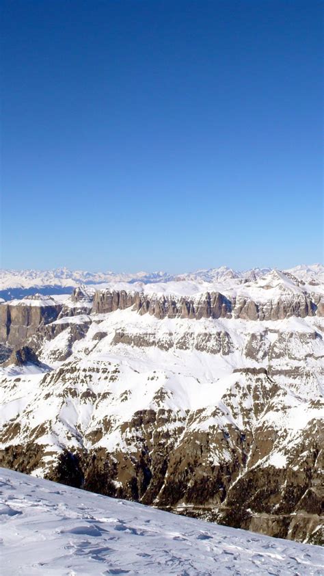 Wallpaper Piz Boe Italy Europe Mountain Sky Snow 4k