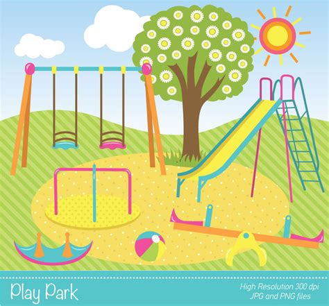 Park Playground Clip Art