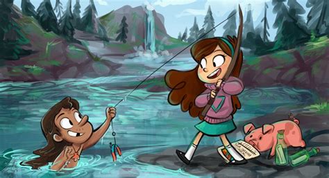 Mabel And Mermando Gravity Falls Art Mabel Cartoon