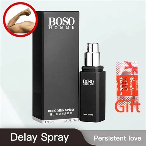 Boso Sex Delay Spray For Men Male External Use Anti Premature Ejaculation Prolong Minutes