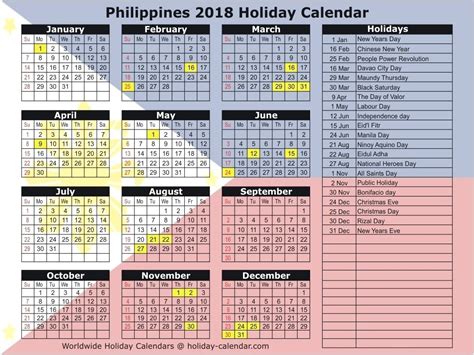 Calendar Holidays In Philippines Holiday Calendar November Calendar