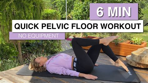 Kp Quick Pelvic Floor Workout No Equipment Youtube
