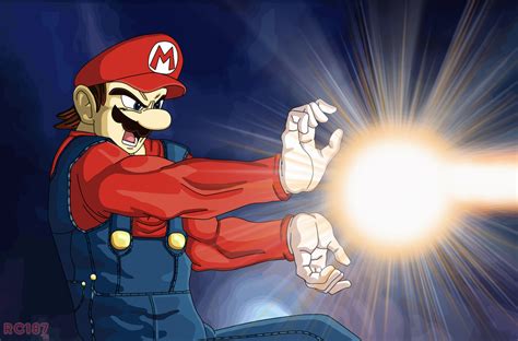 Super Mario Dragonball Z By Redchaos187 On Deviantart