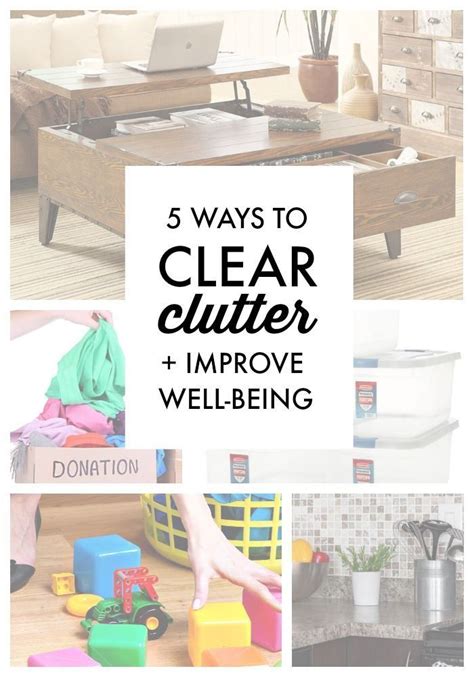 Did You Know That Clearing Clutter Can Actually Improve Your Well Being