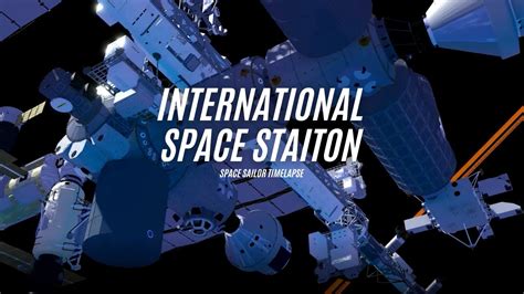 International Space Station Still Time Lapse Space Sailor Youtube