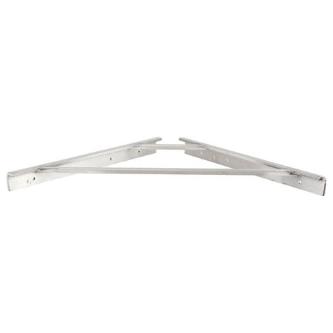 Federal Brace Cascata Hidden Bench Bracket 16 In X 16 In Stainless