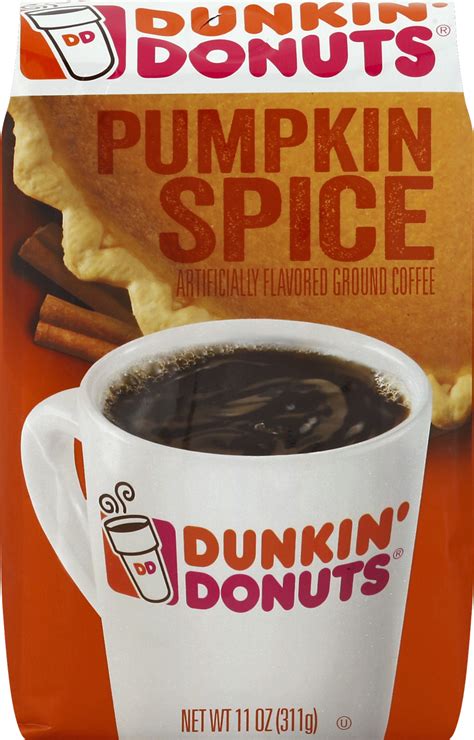 Dunkin Dunkin Donuts Pumpkin Spice Ground Coffee 11 Ounces 11