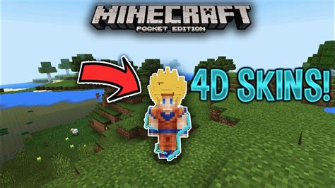 Minecraft skins customize the appearance of your player in the game. 4D SKINS in Minecraft Pocket Edition! FREE - YouTube
