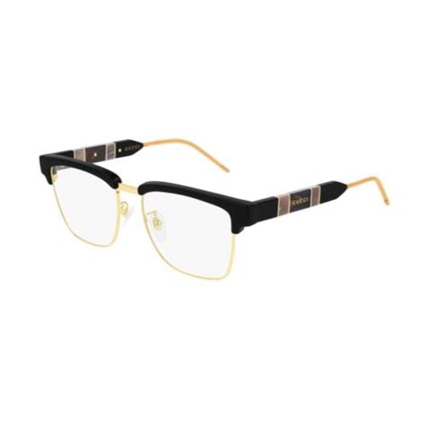 Gucci Gg0605o 001 Black Eyeglass Frame Size 52mm 889652176666 Gucci
