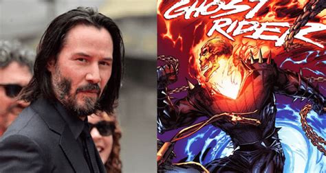 Keanu Reeves Ghost Rider Bounding Into Comics