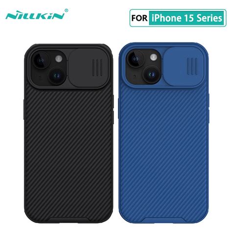 For Iphone 15 Pro Max Casing Nillkin Camshield Pro Slide Camera Back