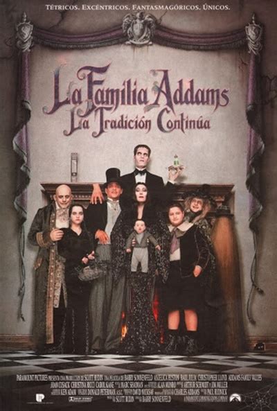 Carteles De La Familia Addams La Tradición Continúa El Séptimo Arte
