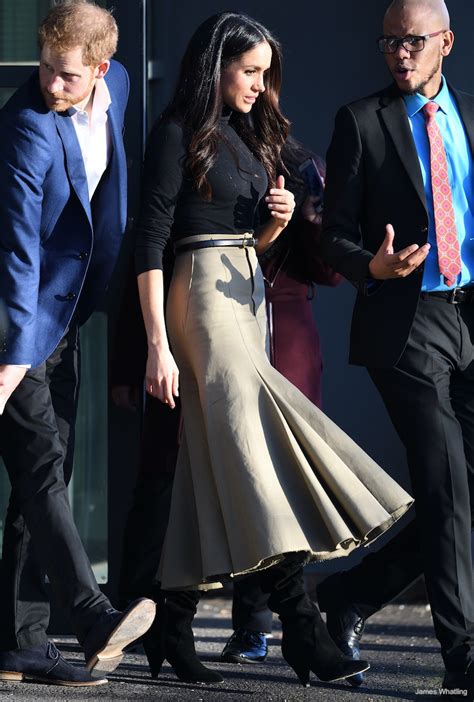 It's unclear if meghan markle will travel to london for prince philip's funeral. Joseph Lauren Skirt worn by Meghan Markle in Nottingham ...