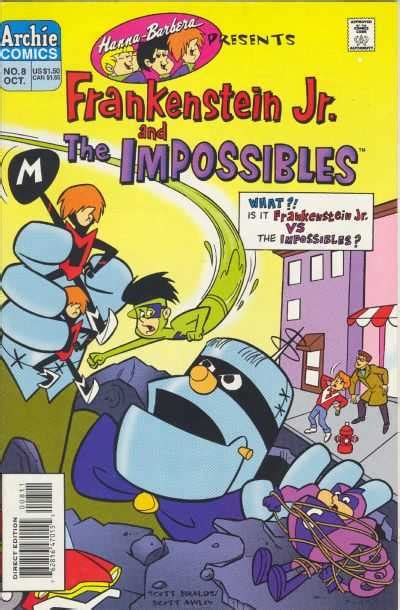 Hanna Barbera Presents 8 Frankenstein Jr And The Impossibles Issue