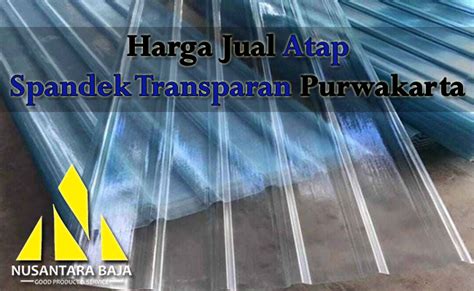 Harga Spandek Transparan Purwakarta Jual Atap Bening Polycarbonate