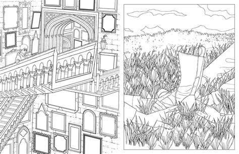 Harry Potter: Travels Through the Wizarding World: An Official Coloring