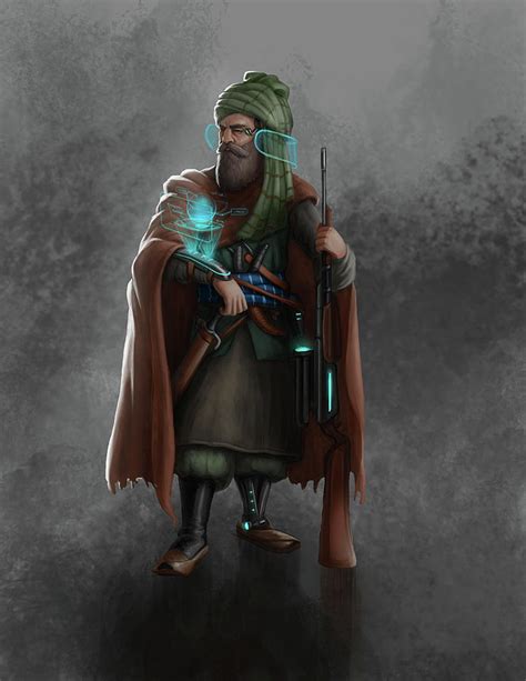 Pashtun Warrior Digital Art By Omar Gilani