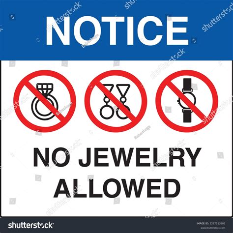 1502 No Jewelry Sign Images Stock Photos 3d Objects And Vectors