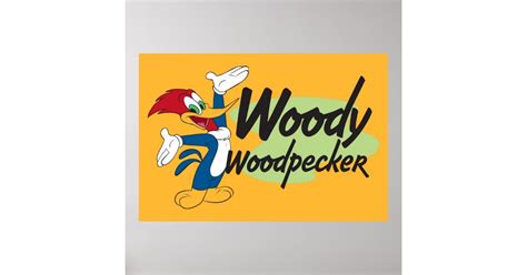 Woody Woodpecker Poster Zazzle