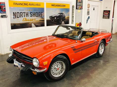 Used 1976 Triumph Tr6 Well Maintained Roadster Good Overall Condition