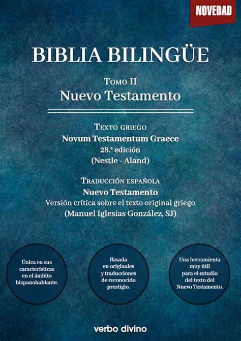 Issuu is a digital publishing platform that makes it simple to publish magazines, catalogs, newspapers, books, and more online. :: Editorial Verbo Divino :: Biblia Bilingüe