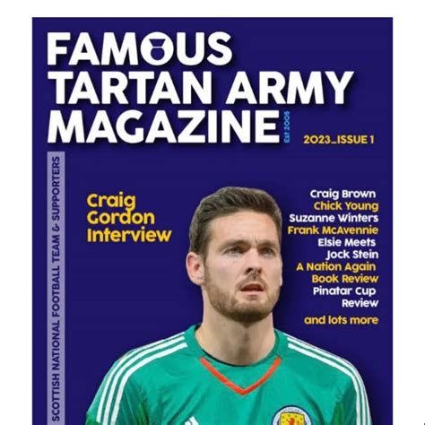 Famous Tartan Army Magazine