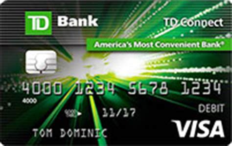 No minimum, monthly, or overdraft fees. TD Connect Reloadable Prepaid Visa® Card | TD Bank