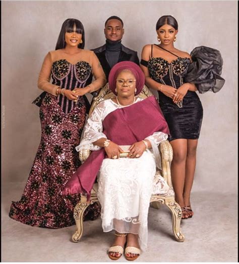 Iyabo Ojo Her Mother And Her Daughter Pose For Beautiful 3 Generations Photos Report Minds