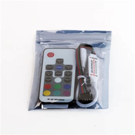 Dc5~24v 12a 43392mhz Rf Wireless Card Type Rf Remote Mini Rgb Led