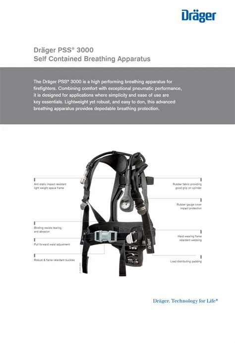 Draeger Pss Self Contained Breathing Apparatus At Best Price In Mumbai