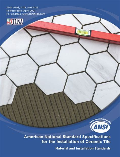 Ansi A1371 2018 American National Standard Specifications For Ceramic
