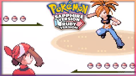 Battle Vs Gym Leader Flannery🔥 Pokémon Ruby And Sapphire Youtube