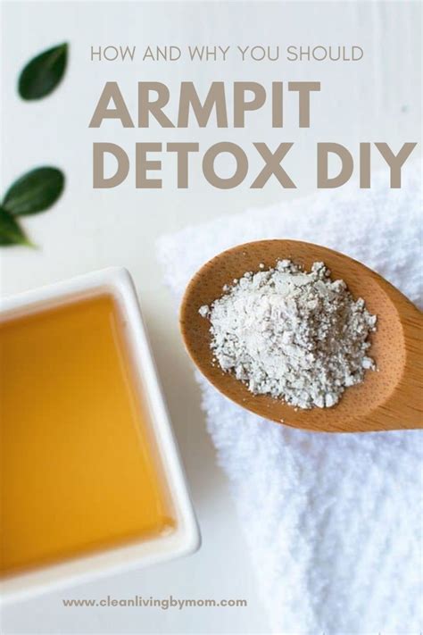 Armpit Detox Diy Armpit Detox Homemade Deodorant Recipe Organic