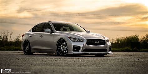 Get Ready For Luxury Fun With This Infiniti Q50 On Niche Wheels
