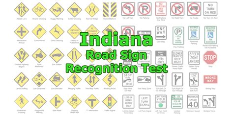 Indiana Bmv Road Sign Recognition Test 16 Questions And Answers