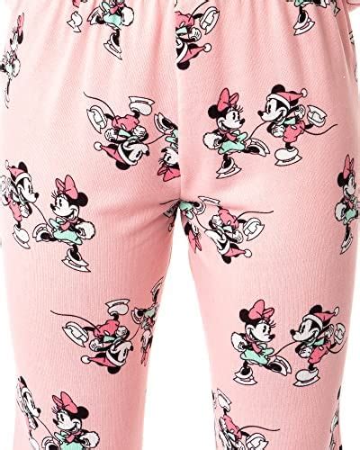 Disney Womens Minnie Mickey Mouse Oh What Fun Holiday Plus Size Pajama Set 1x Pink At Amazon