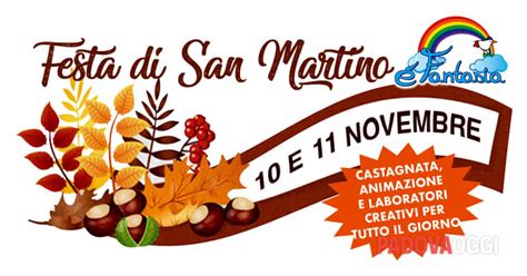 Festa Di San Martino Al Parco É Fantasia Il 10 E 11 Novembre 2018