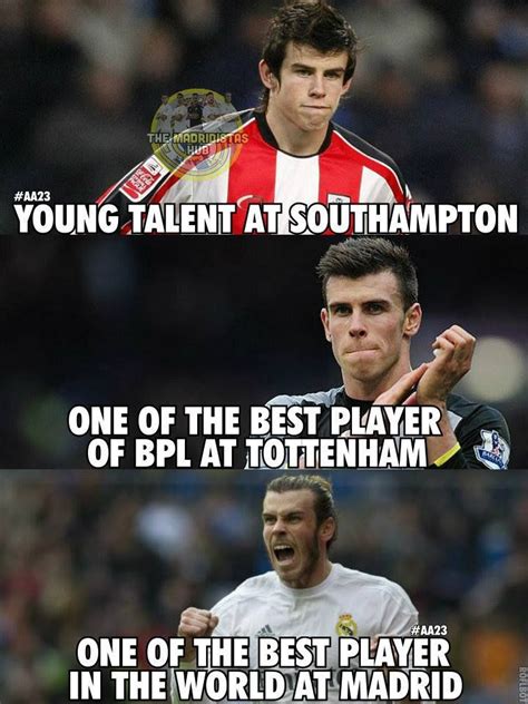 Gareth Bale D Football Jokes Football Quotes