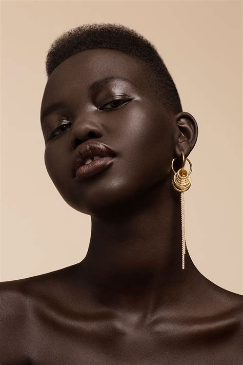 Stunning Photos Of African Dark Skin Models Dark Skin Models Skin Model Dark Skin