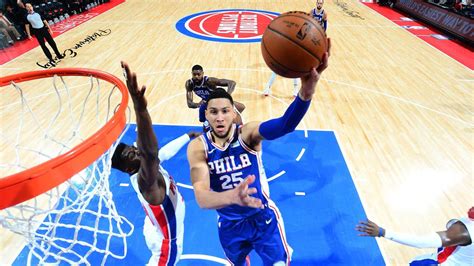 Pistons regular season game log. NBA 2018: Philadelphia 76ers vs Detroit Pistons | Ben ...