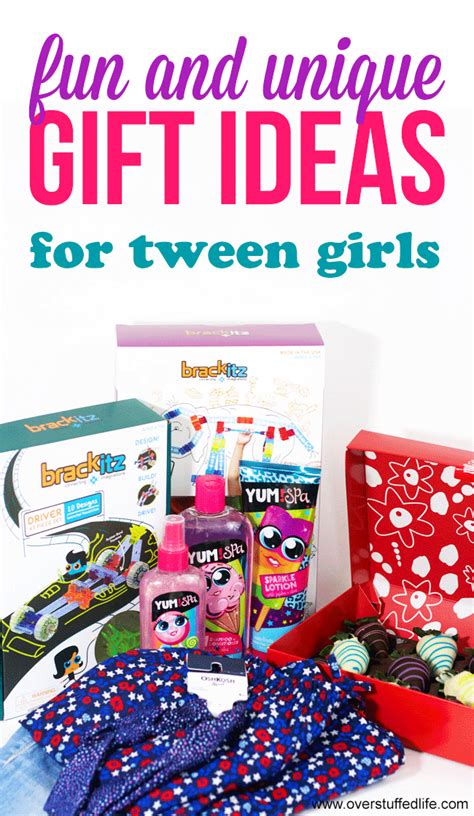 Maybe you would like to learn more about one of these? Fun and Unique Gift Ideas for Tween Girls - Overstuffed