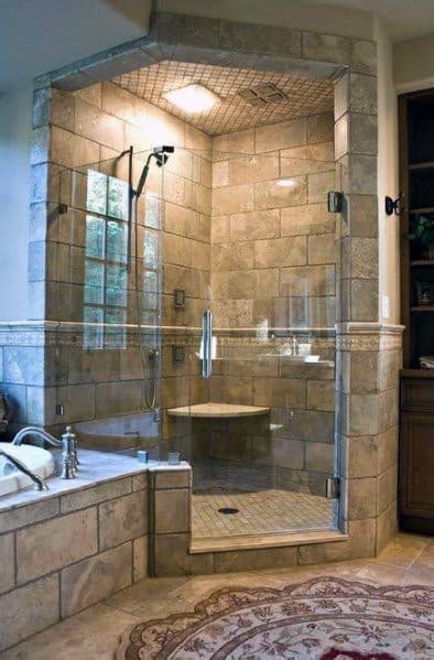 Top 60 Best Corner Shower Ideas Bathroom Interior Designs Master Bath