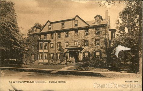 Lawrenceville School Hamill House New Jersey