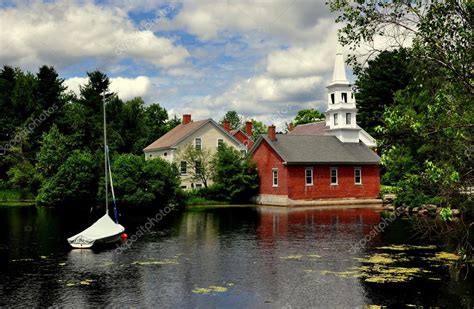 Harrisville Nh Picturesque New England Village — Stock Photo