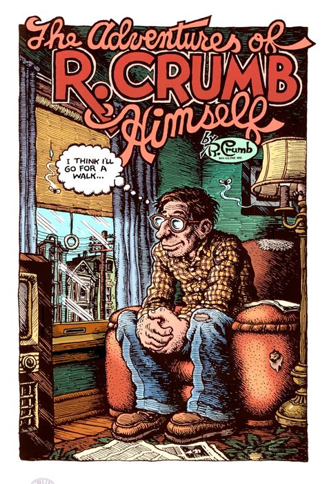 Adventures Of Rcrumb Giclee Print Robert Crumb R Crumb Comics Wall Art