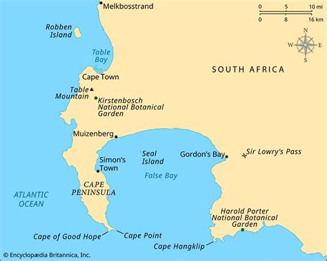 Cape Of Good Hope Map Kids Britannica Kids Homework Help